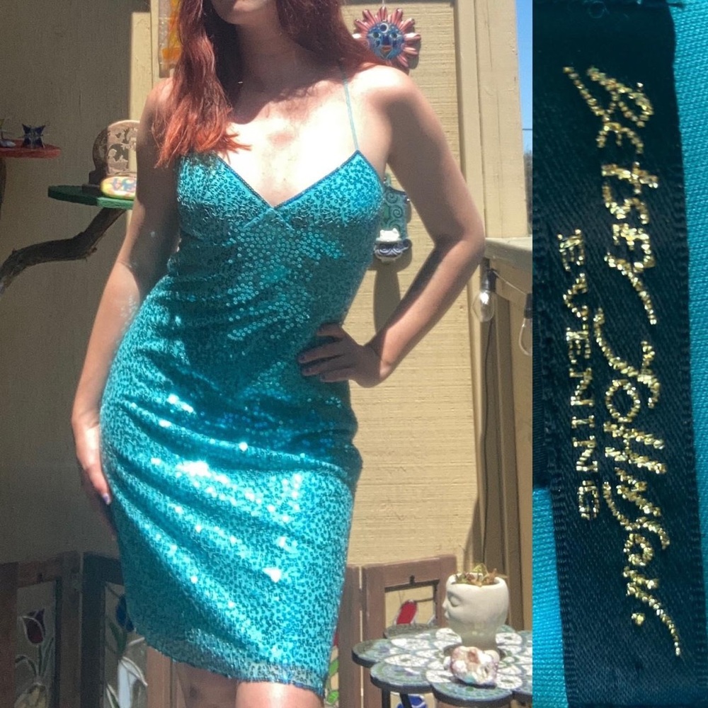 90’s Betsey Johnson Sequin Dress